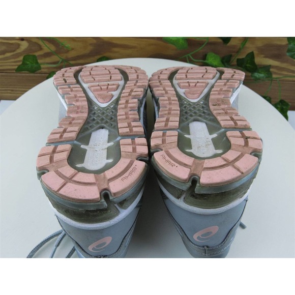 ASICS Size 8 Women Sneaker Silver Synthetic M Training - Picture 7 of 8